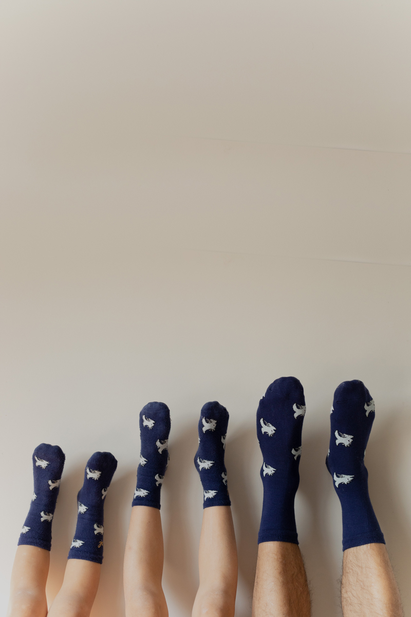 trio de chaussettes BLANCHES – Vrai par Vianney