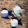 doudou poisson bicolore
